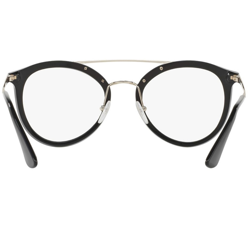 Prada Eyeglasses Black w/Demo Customisable Lens - Picture 4 of 5